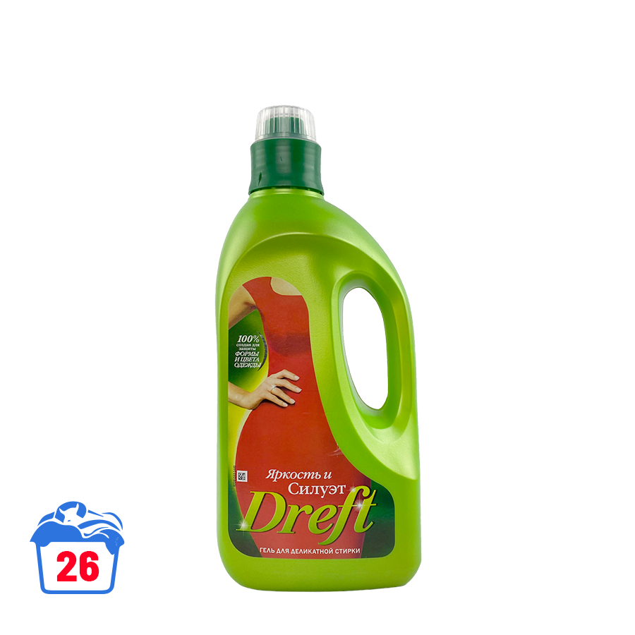 Dreft Wasmiddel Heldere Kleuren 1600ml